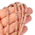 Rodonit różowy talarek ok. 4x3mm