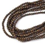 Bronzyt kula matowa ok. 4,5mm