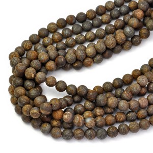 Bronzyt kula matowa ok. 8mm