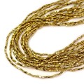 Hematyt złoto prostopadłościan ok. 2x3,5mm