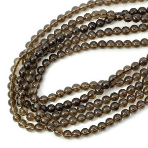Kwarc Dymny kula gładka ok. 6,5mm