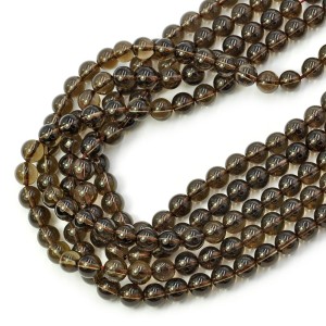 Kwarc Dymny kula gładka ok. 8,5mm