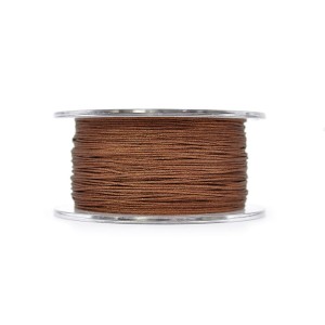 Sznurek do makramy brązowy ok. 0,6mm [szpula ok. 60m]