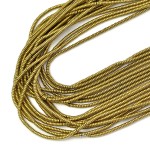 Hematyt jasne złoto gładka oponka ok. 2,2x1mm