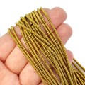 Hematyt złoto gładka oponka ok. 2,2x1mm