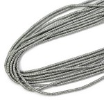 Hematyt srebrny gładka oponka ok. 2,2x1mm