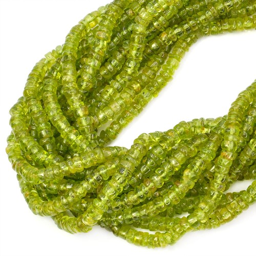 Oliwin nieregularny talarek ok. 4,5-5x2-3mm
