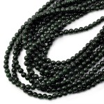 Szmaragd nilu kula gładka ok. 4mm