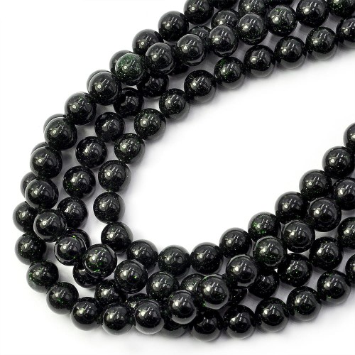 Szmaragd nilu kula gładka ok. 8mm