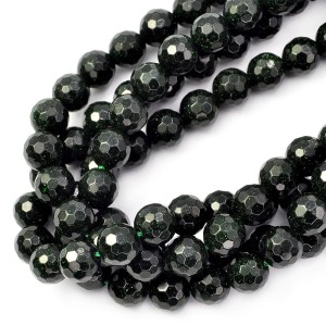Szmaragd nilu kula fasetowana ok. 8mm