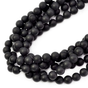 Onyks kula matowa ok. 8mm