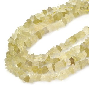 Kwarc Lemon nieregularna bryła surowa ok. 5-9x6-14mm