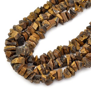 Tygrysie oko nieregularna bryła surowa ok. 6-12x7-17mm