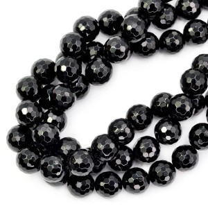 Onyks kula fasetowana ok. 12mm