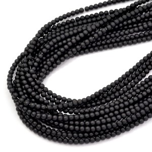 Black stone kula matowa ok. 4mm