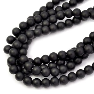 Black stone  kula matowa ok. 10mm