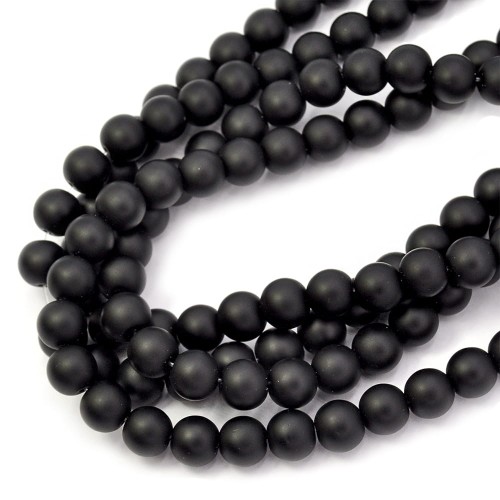 Black stone  kula matowa ok. 10mm
