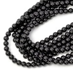 Black stone kula gładka ok. 8mm