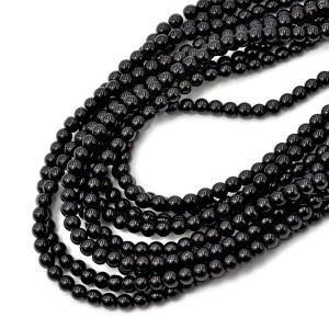 Black stone kula gładka ok. 6mm