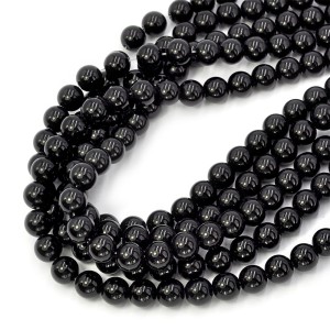 Black stone kula gładka ok. 10mm