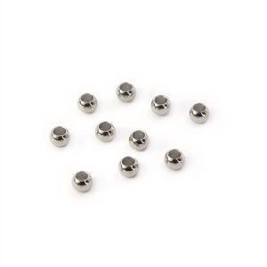 Kula srebrna ok. 2mm [przekładka, stal szlachetna] 10szt.