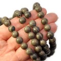 Jaspis pasiasty kula gładka ok. 8mm