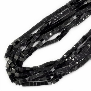 Hematyt czarny kostka ok. 4x4mm