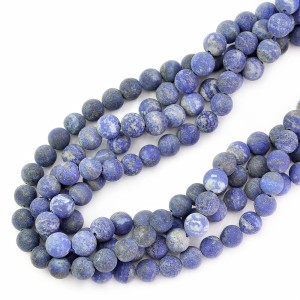 Lapis Lazuli kula matowa ok. 8mm