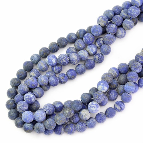 Lapis Lazuli kula matowa ok. 8mm