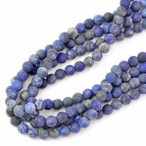 Lapis Lazuli kula matowa ok. 6mm