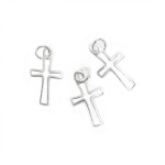 Krzyż ok. 20x10mm [zawieszka, srebro 925] 