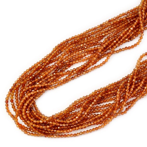 Hessonit kula fasetowana ok. 2mm