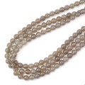Agat szary kula gładka ok. 8mm