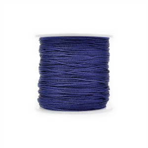 Sznurek do makramy granatowy ok. 0,8mm [szpula ok. 100m]