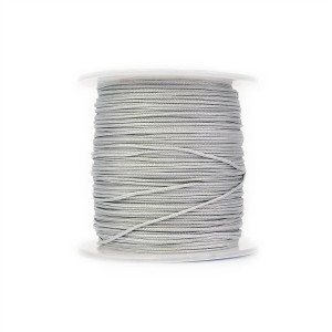 Sznurek do makramy szary ok. 0,8mm [szpula ok. 100m]