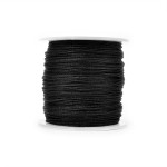 Sznurek do makramy czarny ok. 0,8mm [szpula ok. 100m]