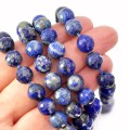 Lapis lazuli kula fasetowana ok. 8mm
