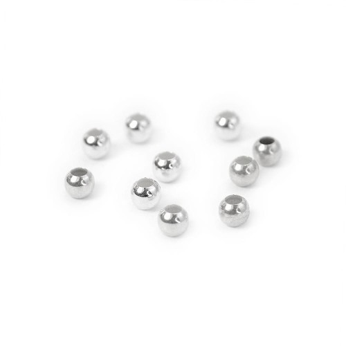 Kulki zaciskowe ok. 3mm [srebro 925] 10szt.