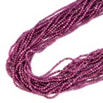 Rubin kula fasetowana ok. 2,5mm