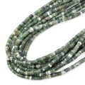 Agat mszysty talarek ok. 4,5x2,5-3mm