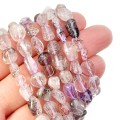 Mix kwarce jasny fiolet bryła nieregularna ok. 6-10x4-6mm