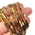 Hematyt miedziany prostopadłościan ok. 2x4mm
