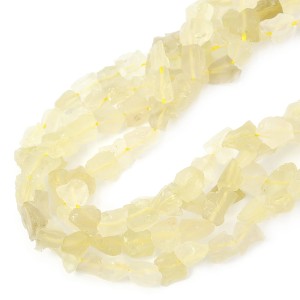 Kwarc lemon bryła surowa ok. 8-13x8-12mm