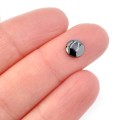 Hematyt ok. 6x6x2mm [kaboszon, gładki]