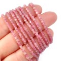 Turmalin różowy kostka fasetowana ok. 2,3x2,3mm
