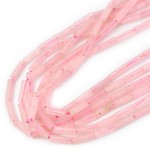 Kwarc różowy patyczek ok. 4x13mm