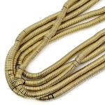 Hematyt jasne złoto talarek ok. 6x1mm 
