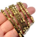 Hematyt wielokolorowy kostka ok. 3x3mm
