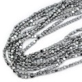 Hematyt srebrny moneta gładka ok. 3,5x3mm