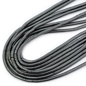 Hematyt grafitowy talarek  ok. 4x1mm 